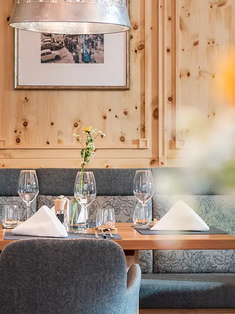 Roseggerstüberl im Dorfhotel Fasching.