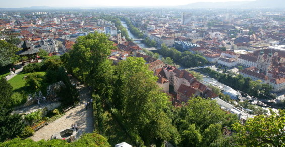 Schlossberg Graz (c)Graz-Tourismus/Harry Schiffer