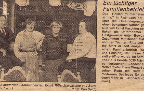 Zeitungsartikel aus 1980