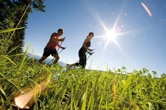 Nordic Walking im Joglland, Steiermark