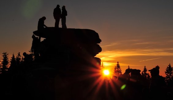 Teufelstein zur Sonnenwende