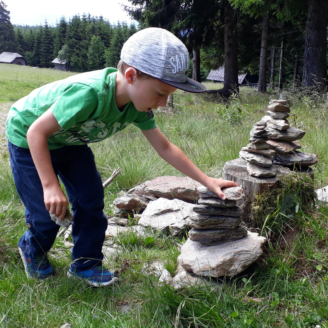 Wanderung auf den Teufelstein mit Kindern copyright Steininger