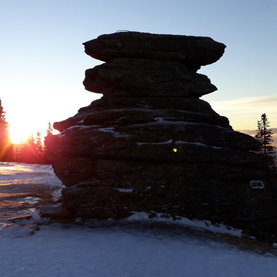 Wintersonnenwende Teufelstein Fischbacher Alpen