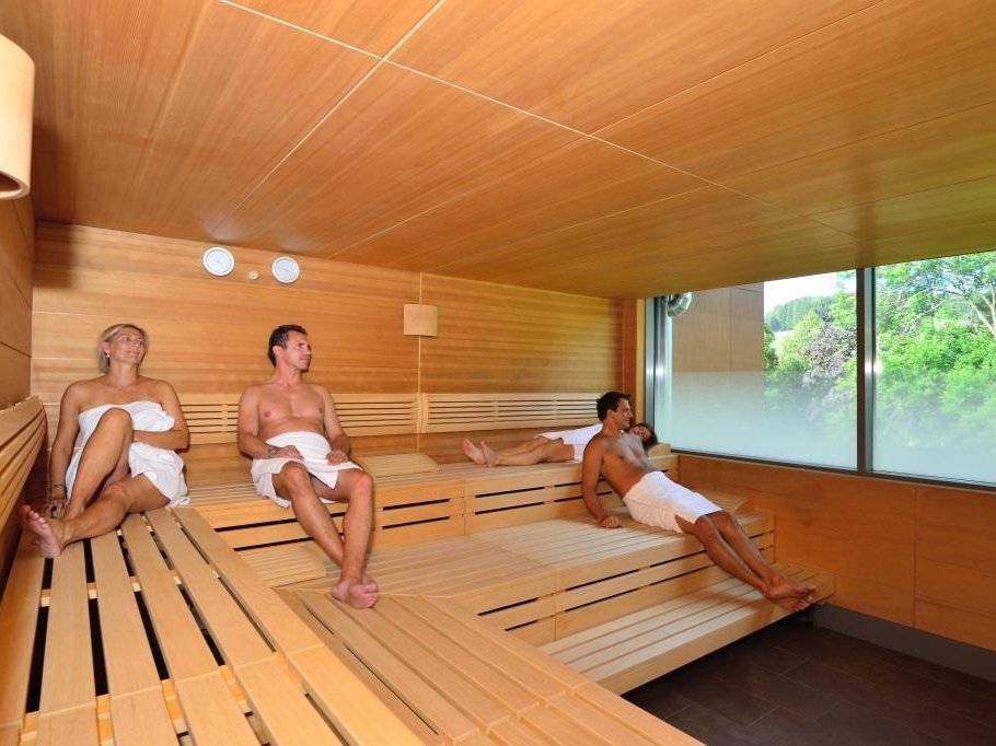 Sauna im Dorfhotel Fasching
