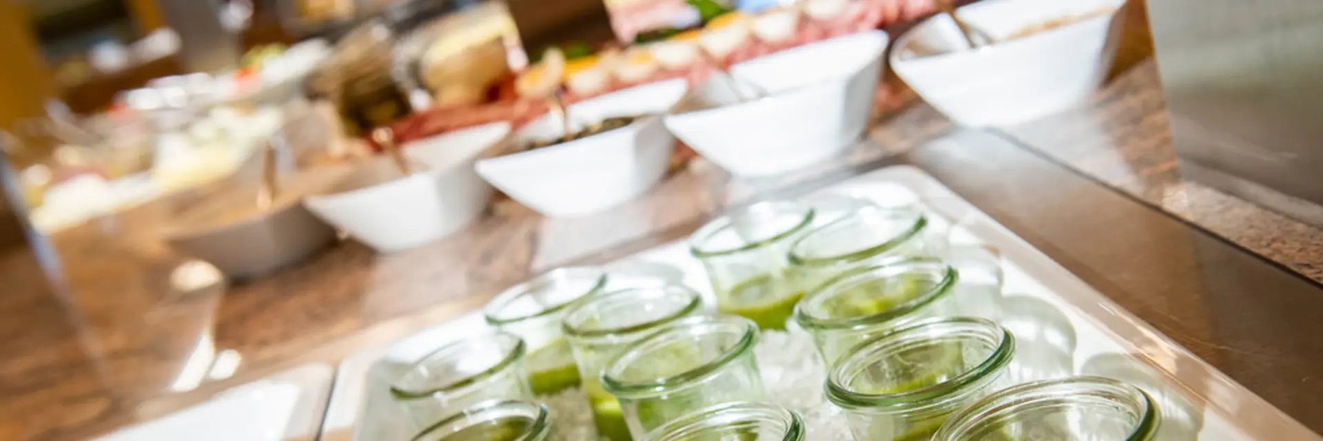 Frühstücksbuffet Dorfhotel Fasching