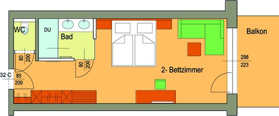 "Panoramazimmer" Grundriss