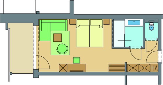 Plan - Zimmerskizze Margerite neu ab Juni 2019