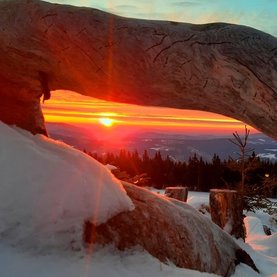 Wintersonnenwende Teufelstein Fischbacher Alpen