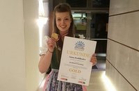 Gold für Anna beim Bundeslehrlingswettbewerb